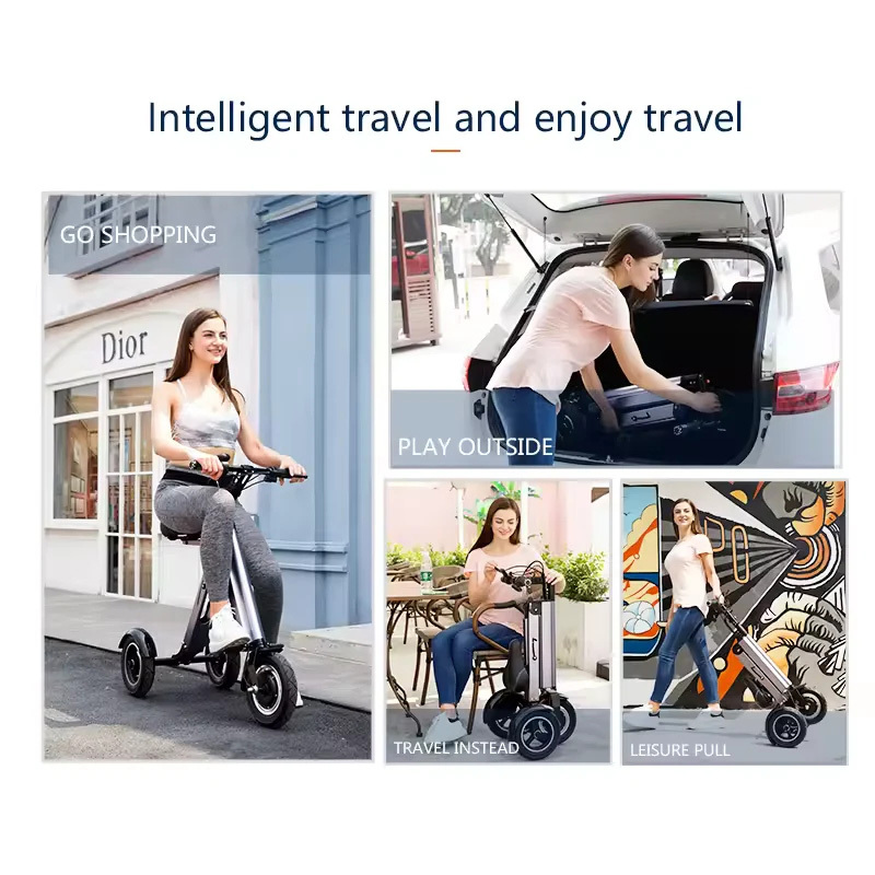 Fácil de Guardar y Divertido de Conducir: Triciclo Eléctrico Mini