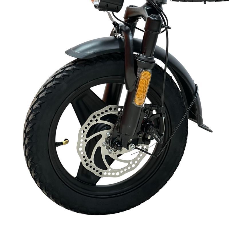 Bicicleta Plegable Iron Hide 400W 40KM 3 Velocidades Freno de disco Bateria Extraible