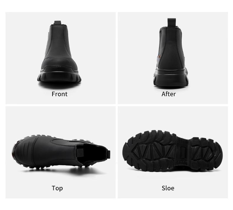 Lightweight steel toe brown anti slip work shoes - splash proof, smash proof, puncture proof, breathable safety shoes Lightweight steel toe brown anti slip work shoes - splash proof, smash proof, puncture proof, breathable safety shoes