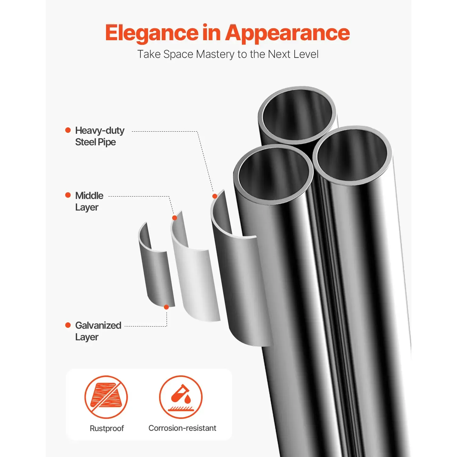 Gallinero metálico de 9.8 x 19.3 x 6.5 pies — Amplio corral transitable con cubierta, recinto para gallinas con techo abovedado y cerradura de seguridad; jaula exterior para patos, conejos y aves de corral, ideal para patios traseros, granjas y jardines.