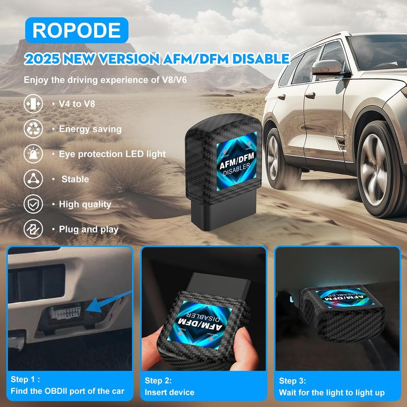 AFM Disabler – Desactivador Active Fuel Management Compatible con Motores V6 y V8 GM (Chevy, GMC, Cadillac) 4.3L, 5.3L, 6.0L, 6.2L