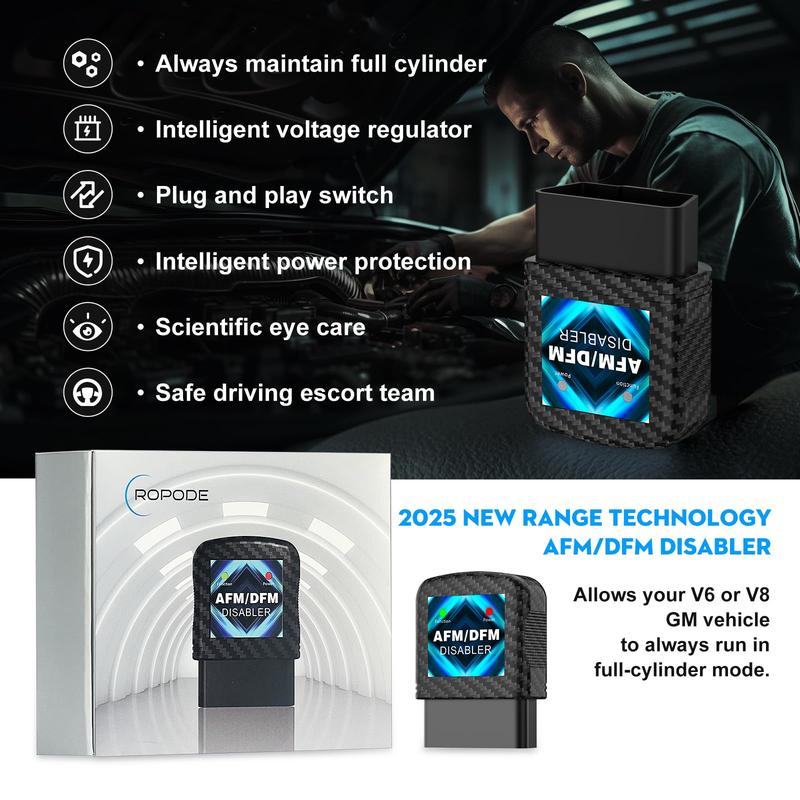 AFM Disabler – Desactivador Active Fuel Management Compatible con Motores V6 y V8 GM (Chevy, GMC, Cadillac) 4.3L, 5.3L, 6.0L, 6.2L