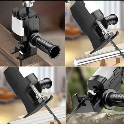 Adaptador para Taladro a Sierra Sable Recíproca – Convertidor de Cambio Rápido