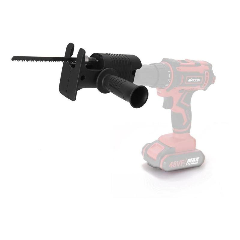 Adaptador para Taladro a Sierra Sable Recíproca – Convertidor de Cambio Rápido