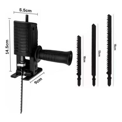 Adaptador para Taladro a Sierra Sable Recíproca – Convertidor de Cambio Rápido