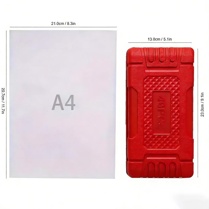 Juego de 46 Piezas de Dados 1/4” – Trinquete, Dados Métricos y Barra de Extensión, Kit de Herramientas para Autos y Hogar con Caja de Almacenamiento