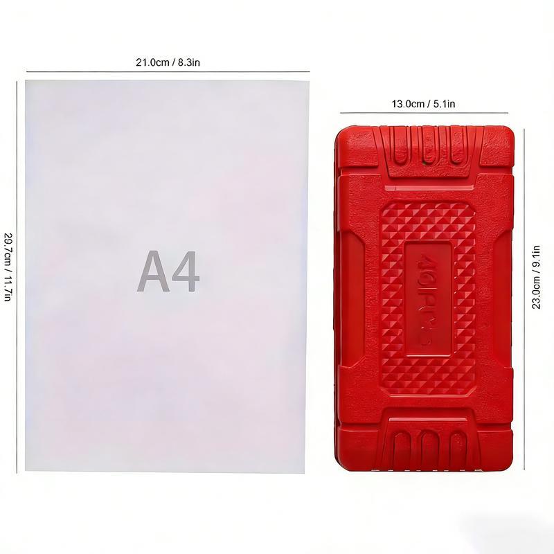 Juego de 46 Piezas de Dados 1/4” – Trinquete, Dados Métricos y Barra de Extensión, Kit de Herramientas para Autos y Hogar con Caja de Almacenamiento