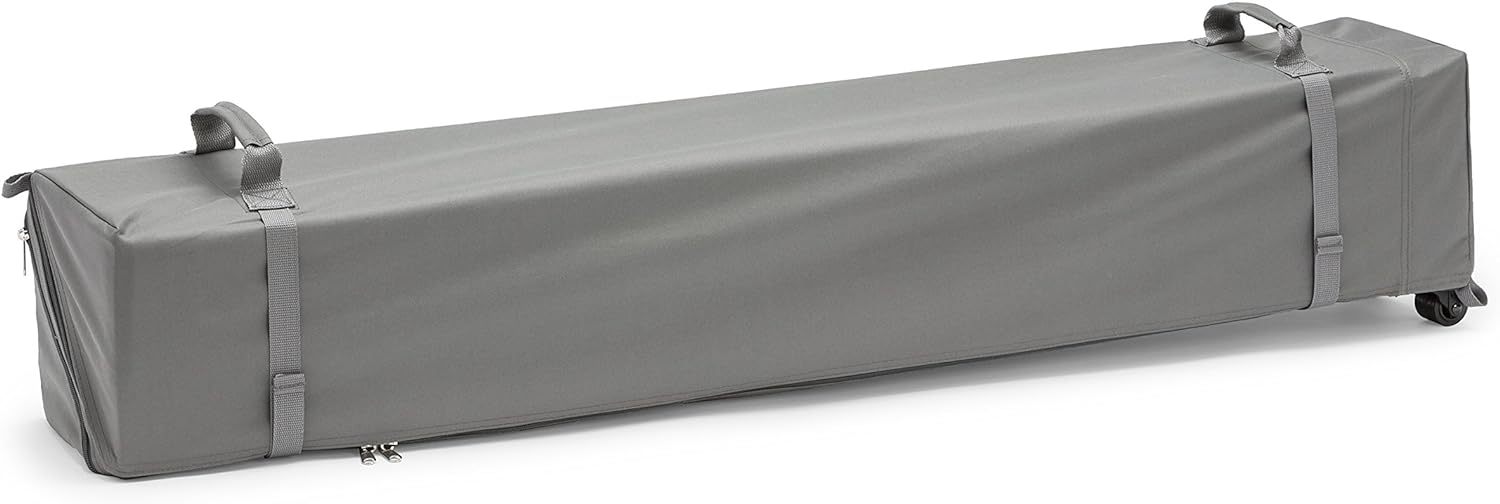 Tienda de Campaña Instantánea 10’x10’ con Dosel y Bolsa de Transporte con Ruedas – Montaje Rápido para Exterior, Jardín o Playa