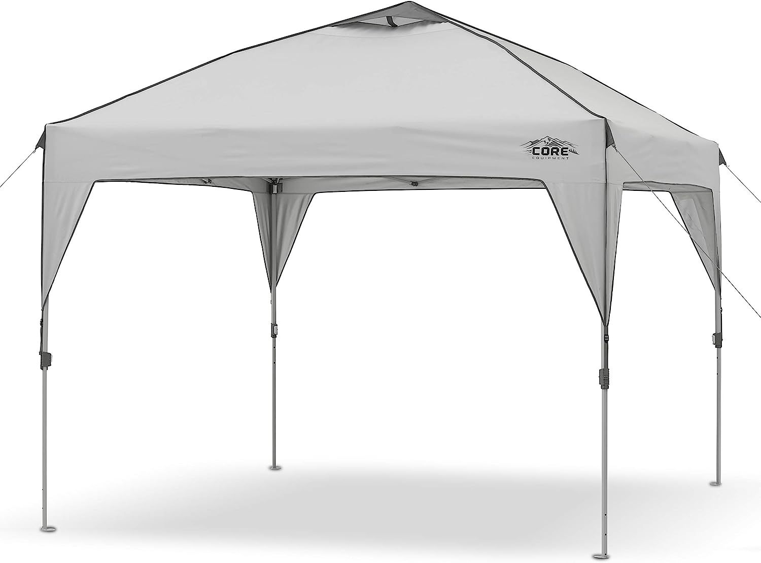 Tienda de Campaña Instantánea 10’x10’ con Dosel y Bolsa de Transporte con Ruedas – Montaje Rápido para Exterior, Jardín o Playa