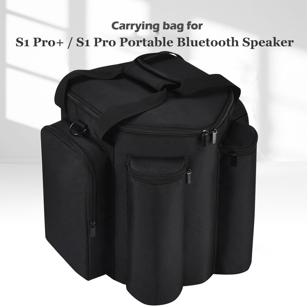 Funda de transporte para altavoz Bose S1 Pro+/ S1 Pro, color negro