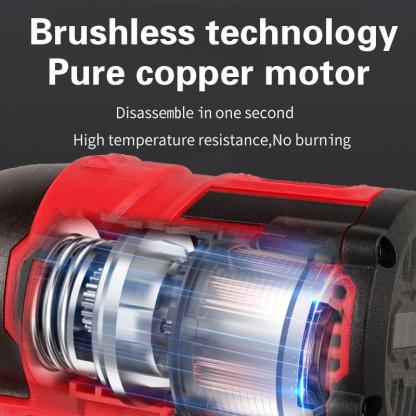 Javn Taladro Eléctrico Mini 16V / Destornillador Inalámbrico, Atornillador de Impacto 160Nm, Motor Sin Escobillas, Herramienta de Uso Doméstico, Regalo para Hombre