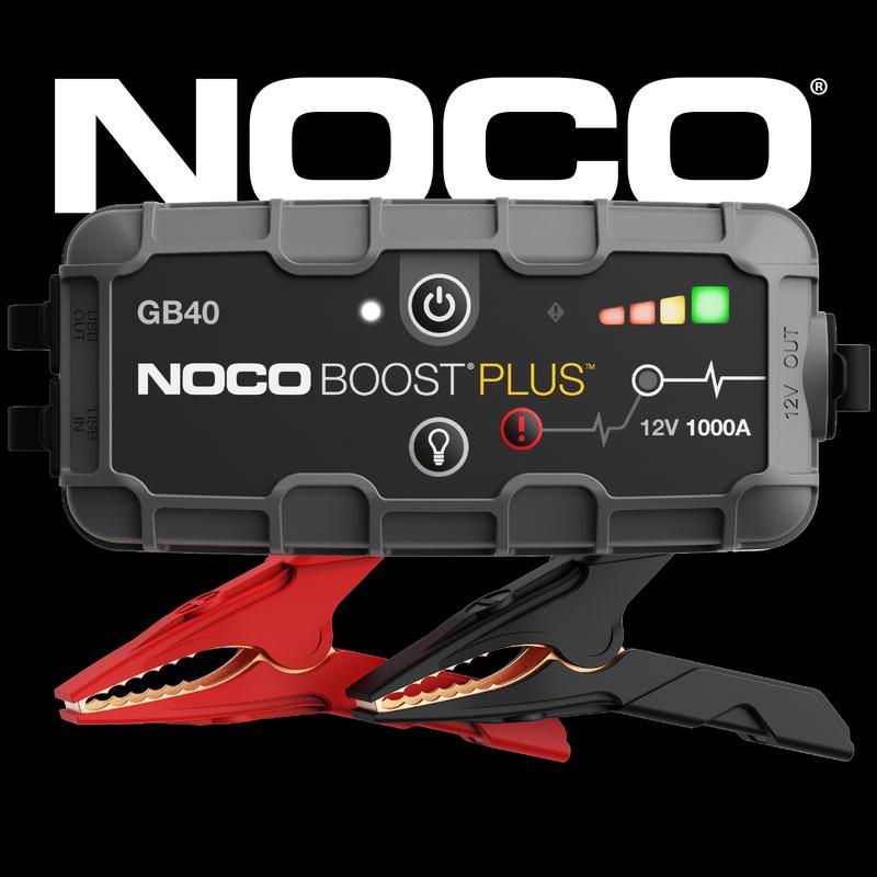 NOCO Boost Plus GB40 1000A – Arrancador de Batería UltraSeguro para Motores de Gasolina hasta 6.0L y Diésel hasta 3.0L