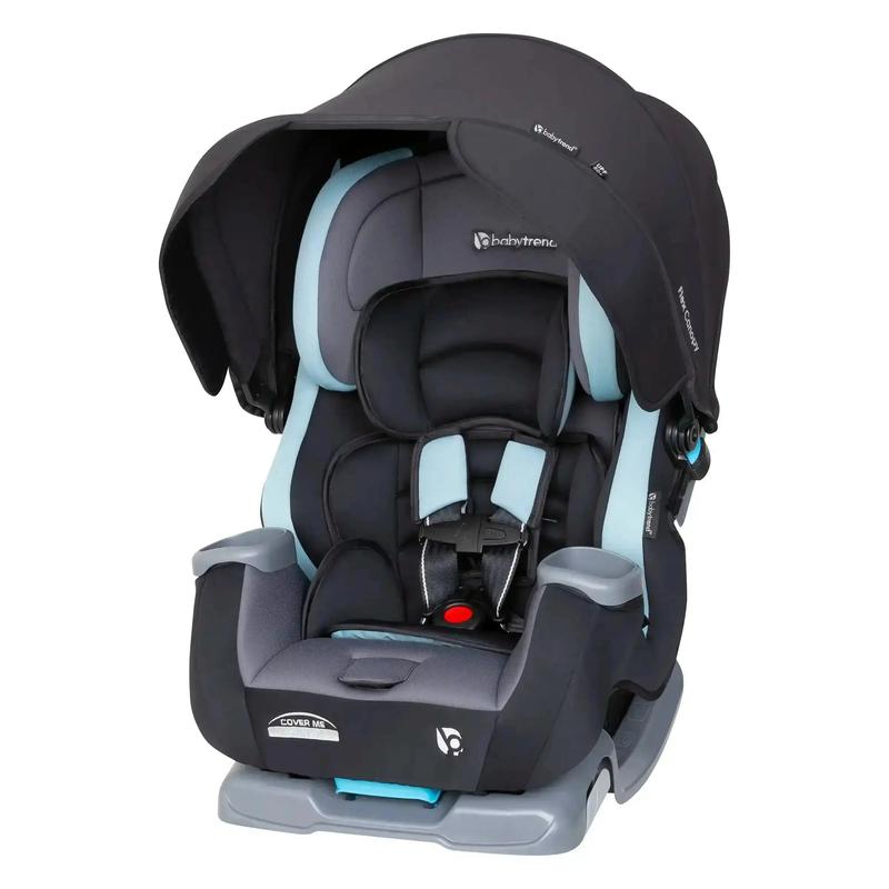 Asiento de Auto Convertible Premium 4 en 1 Ajustable para Bebé con Capota Integrada y Protección Contra Impactos Laterales