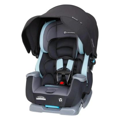 Asiento de Auto Convertible Premium 4 en 1 Ajustable para Bebé con Capota Integrada y Protección Contra Impactos Laterales