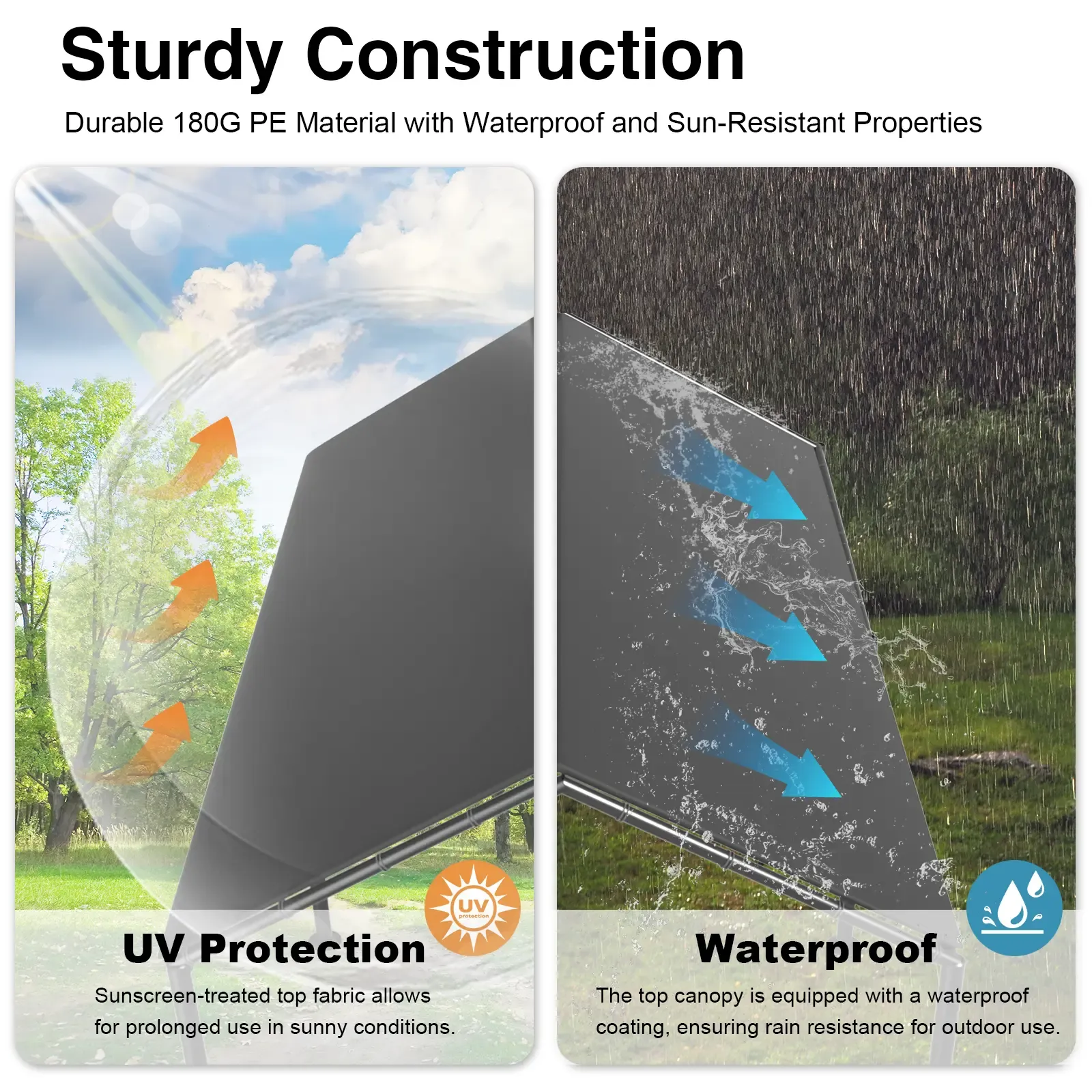 Cochera exterior de 10x20 pies, carpa resistente para vehículos, garaje portátil con dosel y cobertizo de almacenamiento, refugio para automóviles, carpa multiestacional con lona protectora, protección contra el viento para fiestas y embarcaciones, resist