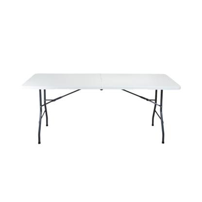 Mesa Plegable Bolzano Blanca Tipo Portafolio – 180 cm