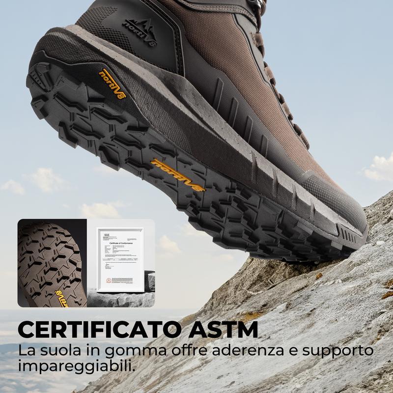 Botas de seguridad y militares de caña alta, color negro, fabricadas con tejido Oxford, forro de malla, cuero vegano y suela de goma ETPU, ideales para actividades al aire libre y trabajos de seguridad para hombres.