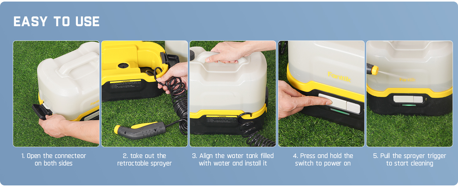 portable pressure washer