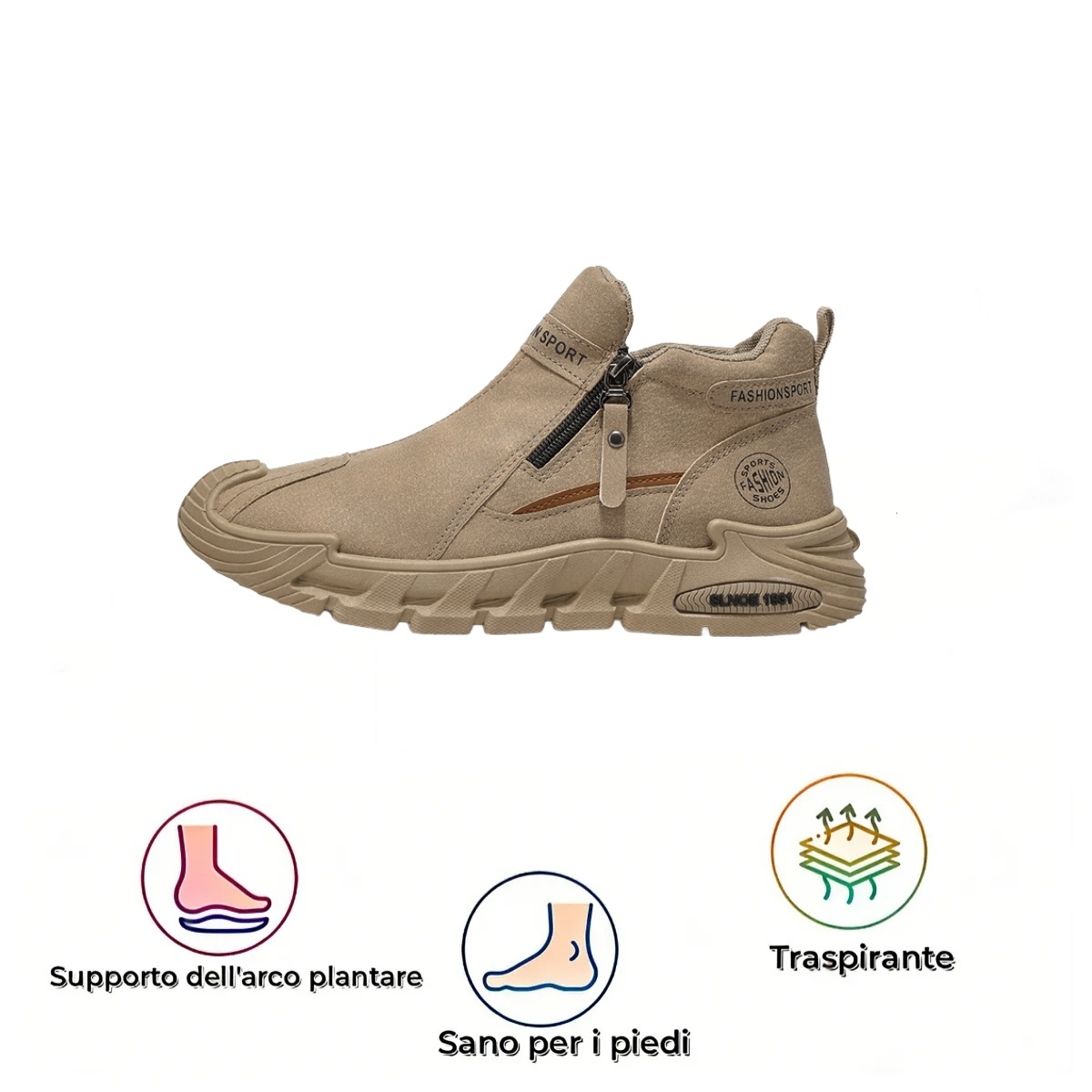 【⏰Sconto del 50% a tempo limitato - Non lasciartelo sfuggire】Scarpe ortopediche ergonomiche - ✅️ Correzione della postura durante la camminata - Impermeabili e antiscivolo 👞 Pelle australiana selezionata