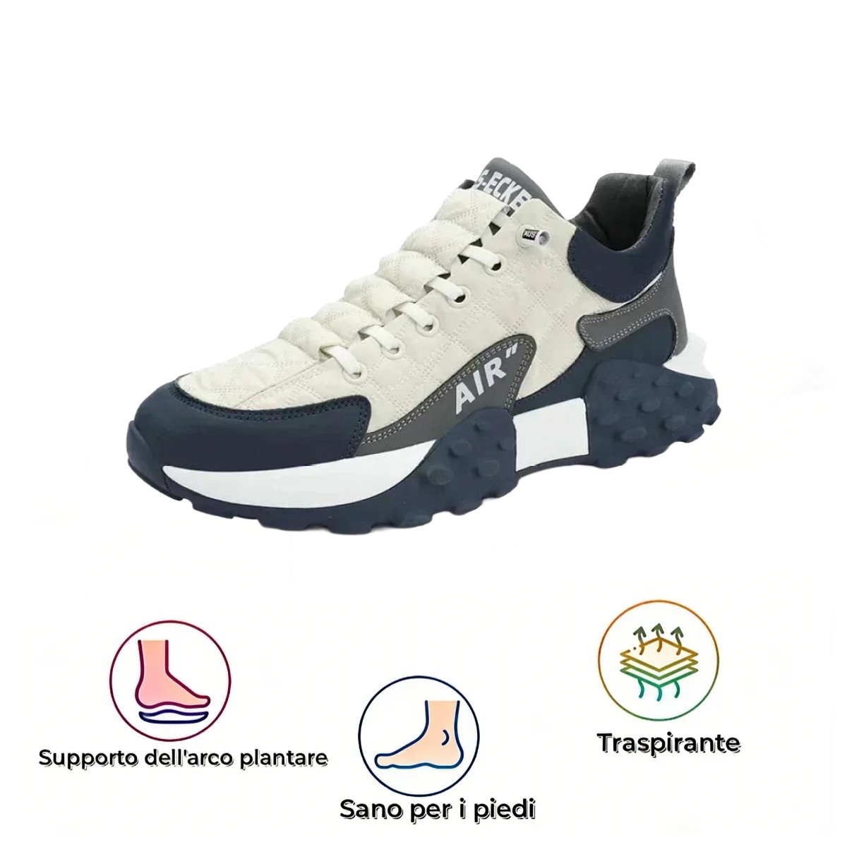 【⏰Sconto del 50% a tempo limitato - Non lasciartelo sfuggire】Scarpe ortopediche ergonomiche - ✅️ Correzione della postura durante la camminata - Impermeabili e antiscivolo 👞 Pelle australiana selezionata