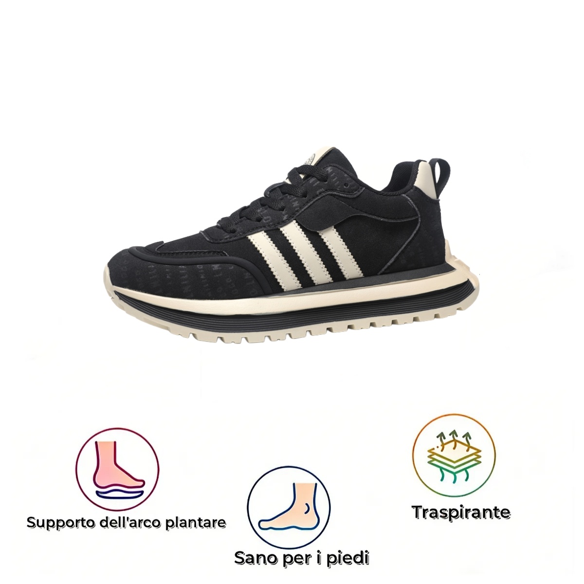 【⏰Sconto del 50% a tempo limitato - Non lasciartelo sfuggire】Scarpe ortopediche ergonomiche - ✅️ Correzione della postura durante la camminata - Impermeabili e antiscivolo 👞 Pelle australiana selezionata