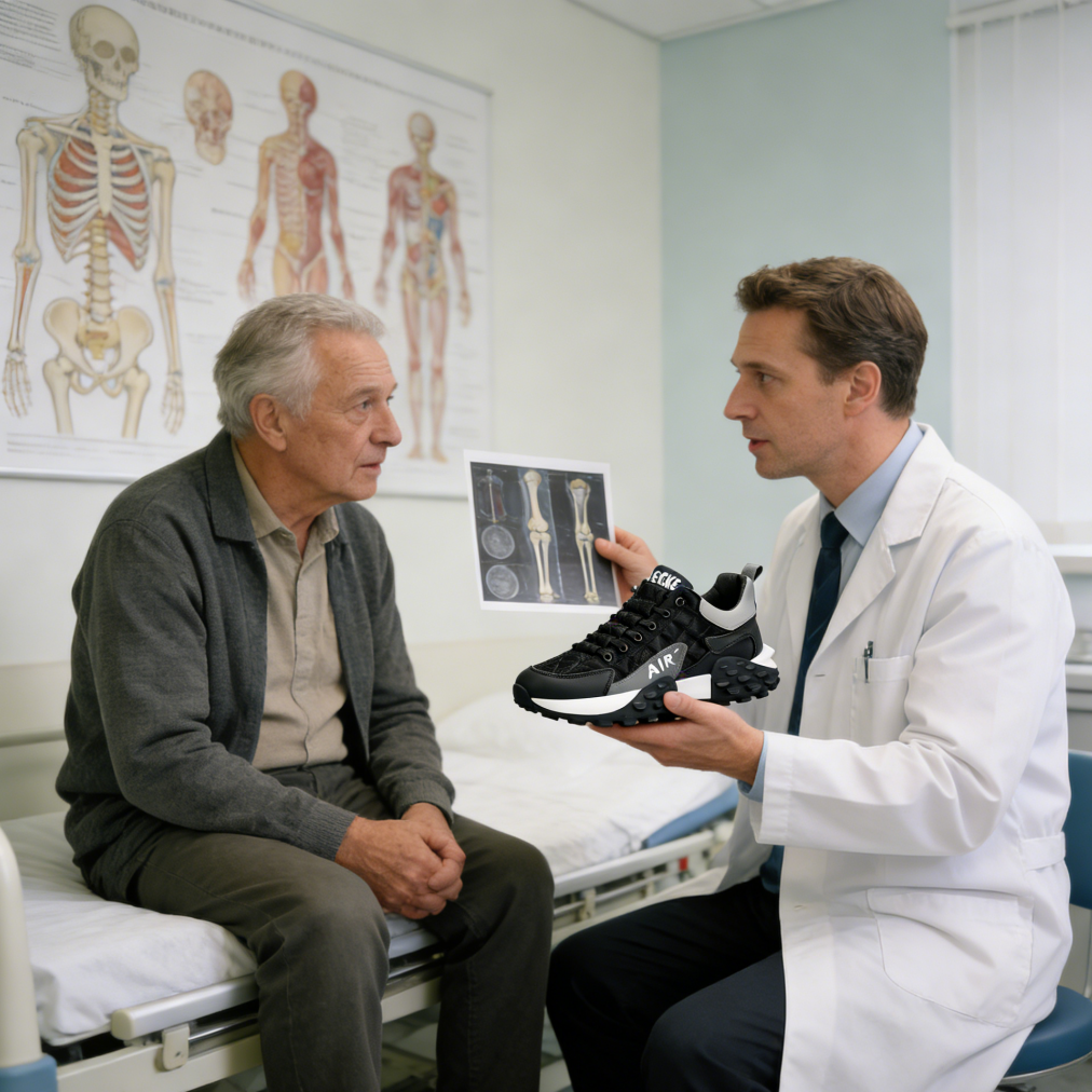 【⏰Sconto del 50% a tempo limitato - Non lasciartelo sfuggire】Scarpe ortopediche ergonomiche - ✅️ Correzione della postura durante la camminata - Impermeabili e antiscivolo 👞 Pelle australiana selezionata