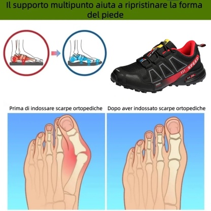 【⏰Sconto del 50% a tempo limitato - Non lasciartelo sfuggire】Nuove scarpe ergonomiche ortopediche - ✅️Correggono la postura durante la camminata - Impermeabili e antiscivolo migliorate 👞