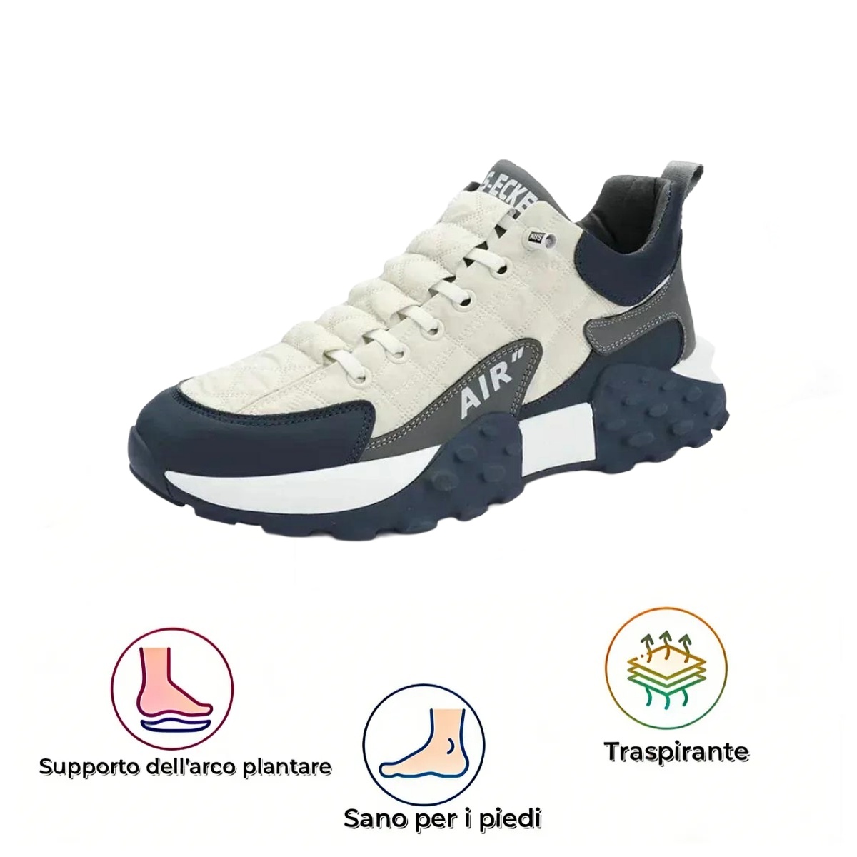 【⏰Sconto del 50% a tempo limitato - Non lasciartelo sfuggire】Scarpe ortopediche ergonomiche - ✅️ Correzione della postura durante la camminata - Impermeabili e antiscivolo 👞 Pelle australiana selezionata
