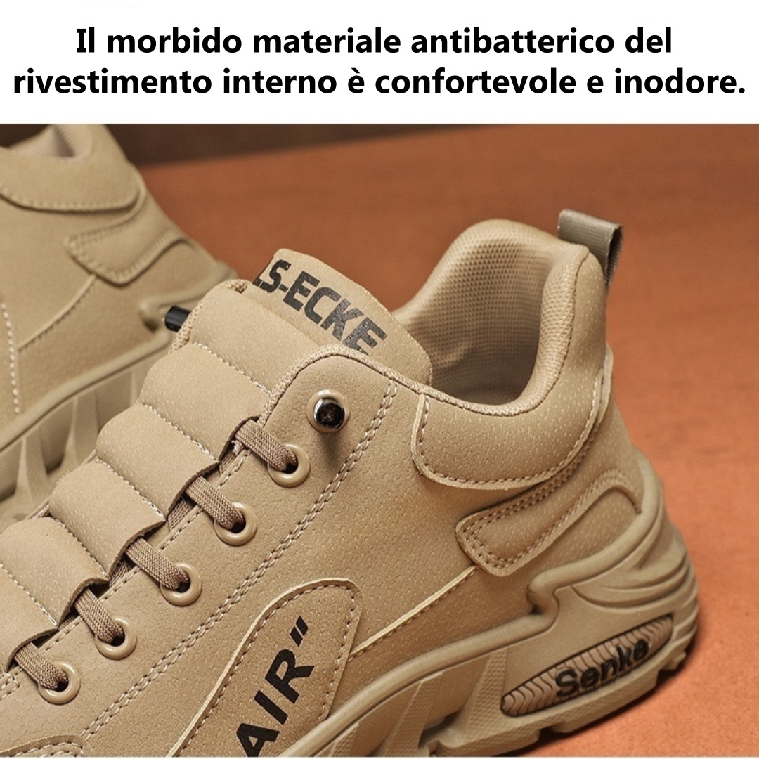 【⏰Sconto del 50% a tempo limitato - Non lasciartelo sfuggire】Scarpe ortopediche ergonomiche - ✅️ Correzione della postura durante la camminata - Impermeabili e antiscivolo 👞 Pelle australiana selezionata