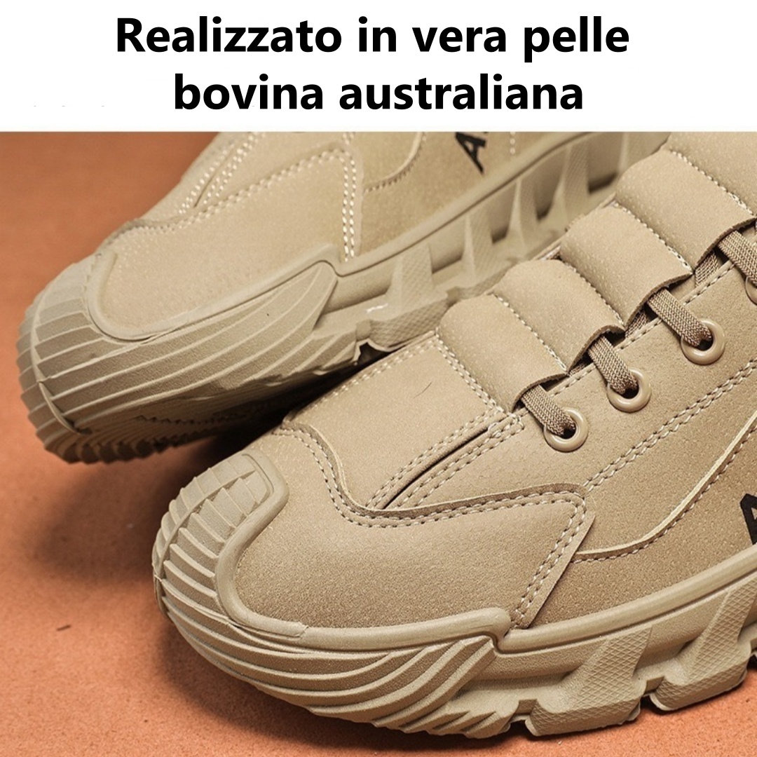 【⏰Sconto del 50% a tempo limitato - Non lasciartelo sfuggire】Scarpe ortopediche ergonomiche - ✅️ Correzione della postura durante la camminata - Impermeabili e antiscivolo 👞 Pelle australiana selezionata