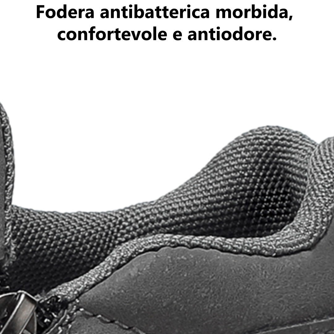 【⏰Sconto del 50% a tempo limitato - Non lasciartelo sfuggire】Scarpe ortopediche ergonomiche - ✅️ Correzione della postura durante la camminata - Impermeabili e antiscivolo 👞 Pelle australiana selezionata