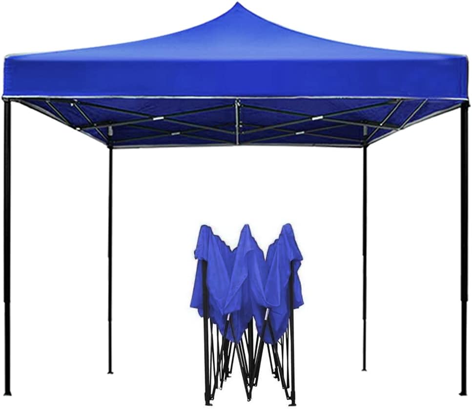 Toldo Carpa Plegable 3x3,Impermeable Reforzado-clavijas de tierra para tienda de campaña al aire libre