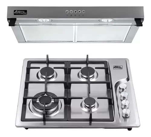 Combo Parrilla 60cm y Campana 60cm Modelos