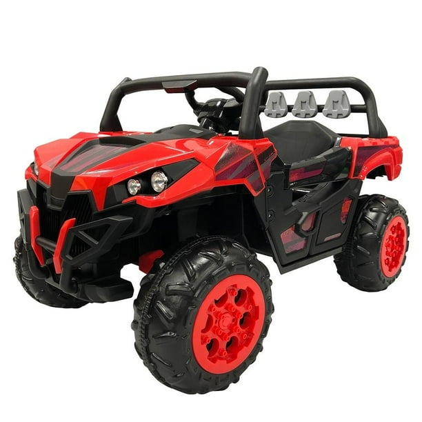 Montable eléctrico Carro Rojo 6V con Control Remoto