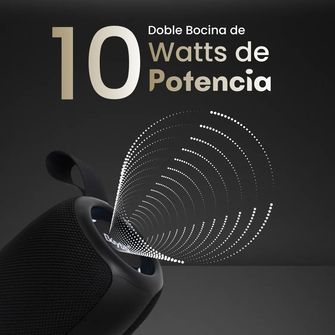 Bocina Bluetooth Portátil 20W | TWS, Sonido Potente, Resistente a