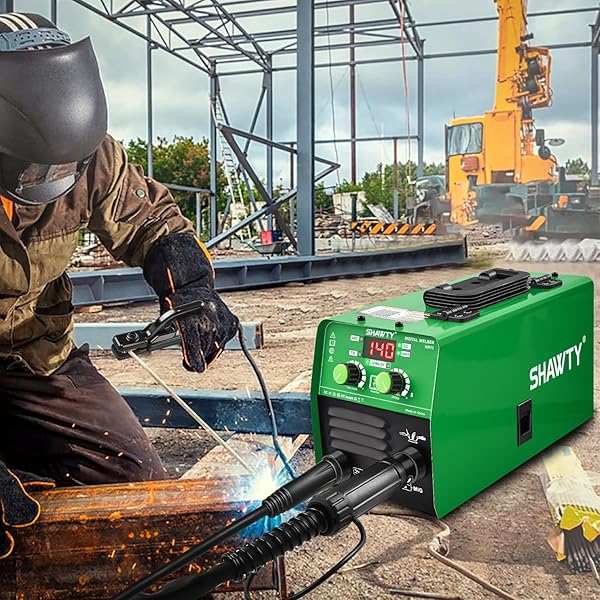 Juego De Soldadora Inversora Portatil, MIG MMA TIG 3 En 1,LCD 140A 110V, Control De Alimentación De Alambre, IGBT Soldadora Inversora Para Soldadura Industrial, Mantenimiento Doméstico