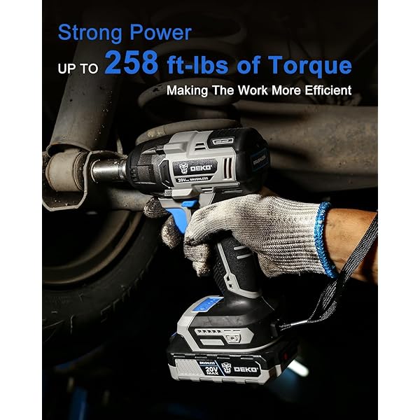 Kit combinado de taladro inalámbrico: taladro de impacto sin escobillas de 20 V máx. y llave de impacto Juego de herramientas eléctricas inalámbricas