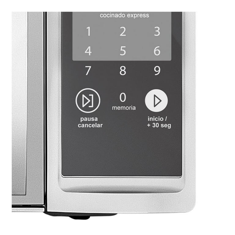 Horno de Microondas  1.4 Pies Cúbicos Acero Inox