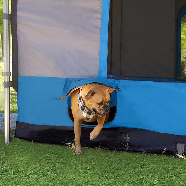 6.4 popup Outdoor Camping Tent, Royal Blue Azul Real Tienda de campaña de cabina