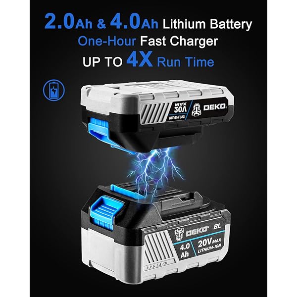 Kit combinado de taladro inalámbrico: taladro de impacto sin escobillas de 20 V máx. y llave de impacto Juego de herramientas eléctricas inalámbricas