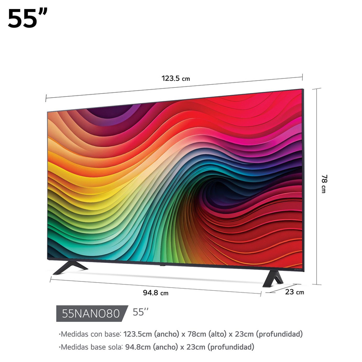 Televisor 4K Smart Tv 55'