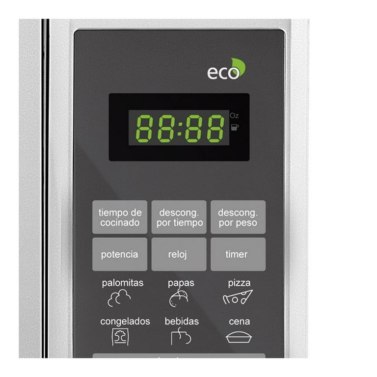 Horno de Microondas  1.4 Pies Cúbicos Acero Inox