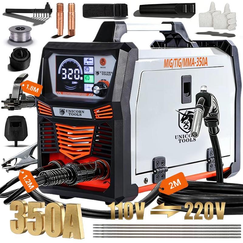 Soldadora Inverter 350A MIG MMA TIG 110V/220V