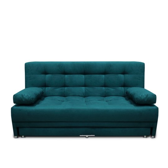 Sofa cama  tela turquesa