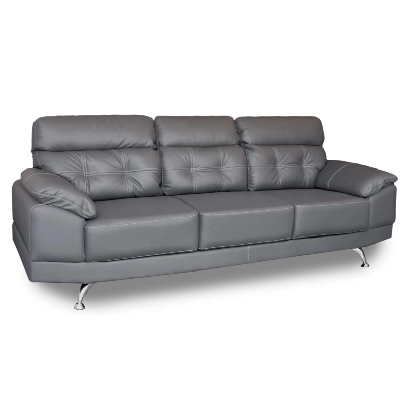 CONFORTOPIEL | Sofá de Piel Genuina Dublin (Chocolate) Medidas APROXIMADAS: (230 cm Largo x 85 cm Profundidad x 95 cm Altura)