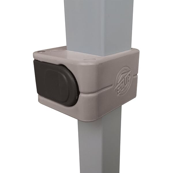 Toldo de Refugio instantáneo, 10 x 10 pies, Bolsa de Rodillo y Juego de 4 Pinchos, Pizarra Blanca Blanco pizarra Toldo de refugio