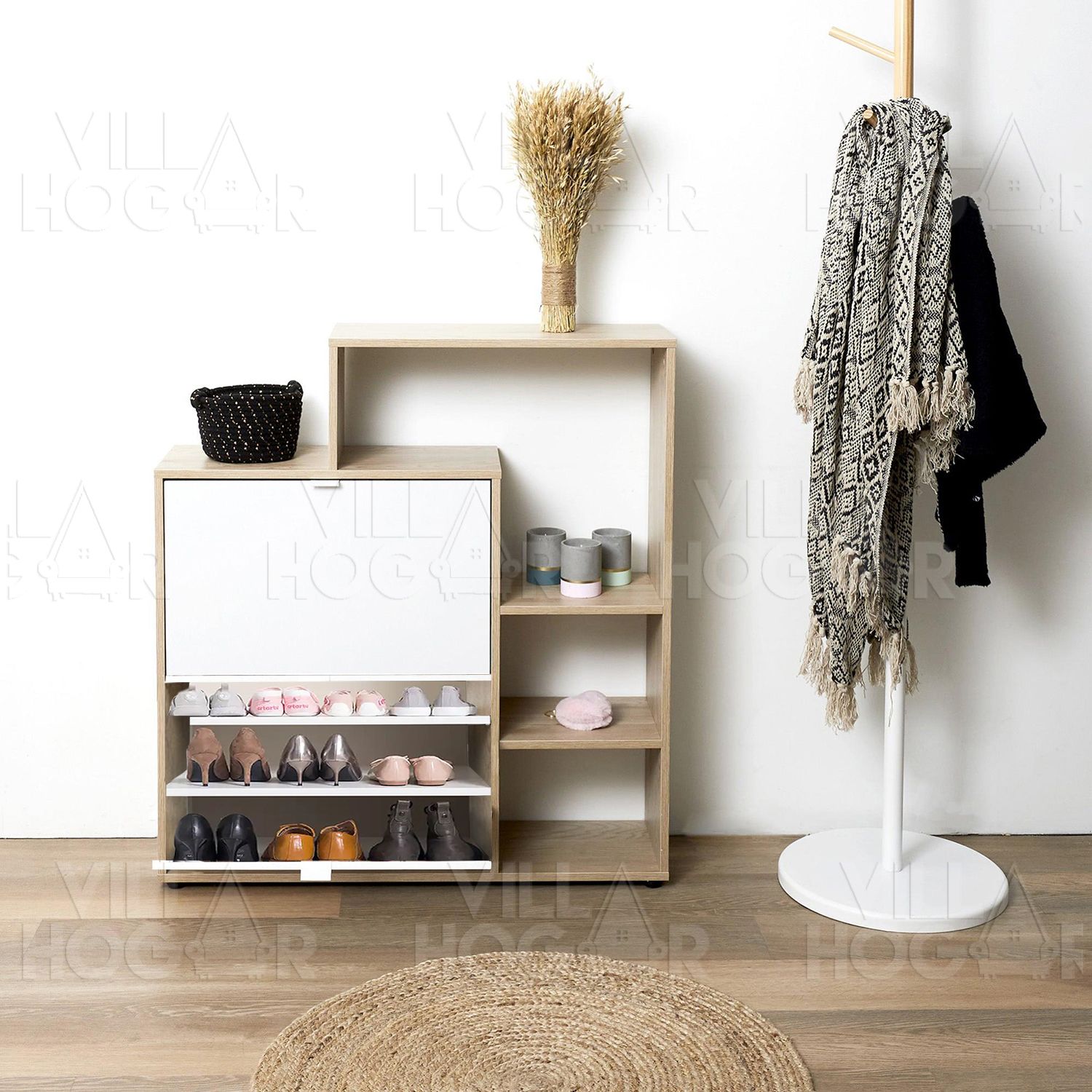 Zapatera Guetta blanco - Villa Hogar