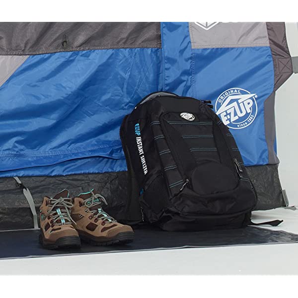 6.4 popup Outdoor Camping Tent, Royal Blue Azul Real Tienda de campaña de cabina