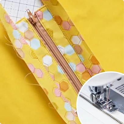 PooLin EOC02RE Beginner-Friendly Electronic Sewingmachine, Multifunctional Home Model with Blind Stitch Ready, Alphabetic Options for DIY Sewing, Built-In Stitches