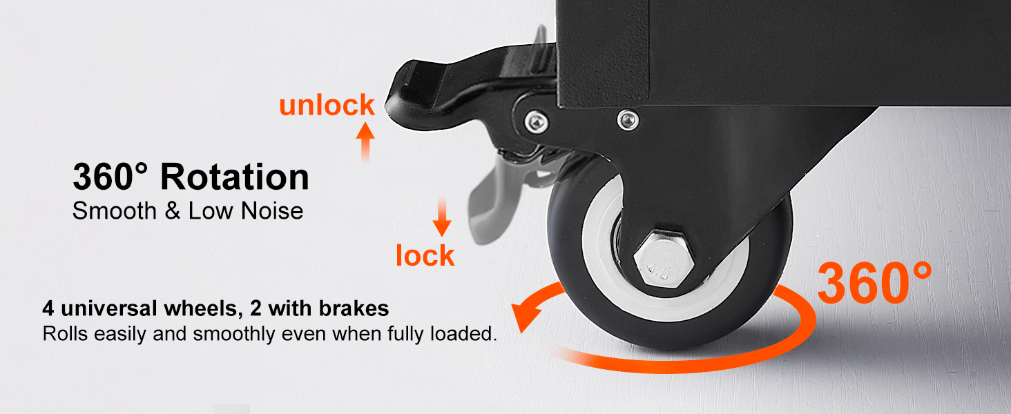 metal storage cabinet with locking doors